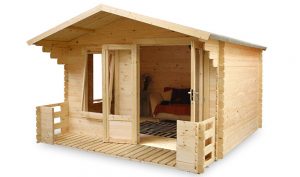 Standard Log Cabin with Veranda