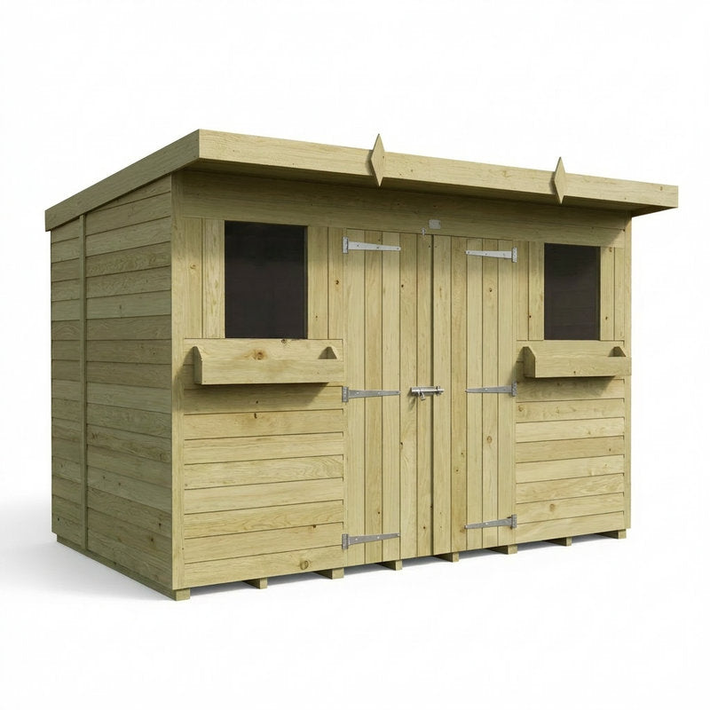 Holt 10' x 5' Handsworth Pressure Treated Summer Shed | Sheds.co.uk