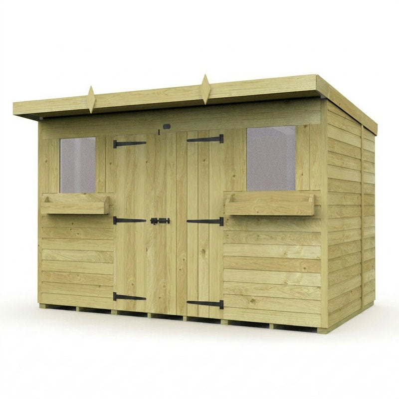 Holt 10' x 8' Handsworth Pressure Treated Summer Shed | Sheds.co.uk