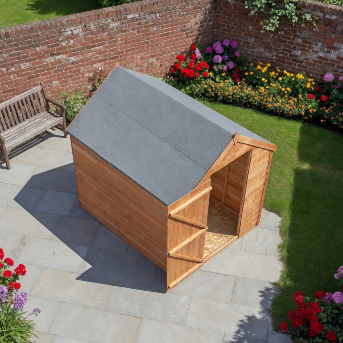 Loxley 5' x 7' Overlap Apex Shed | Sheds.co.uk