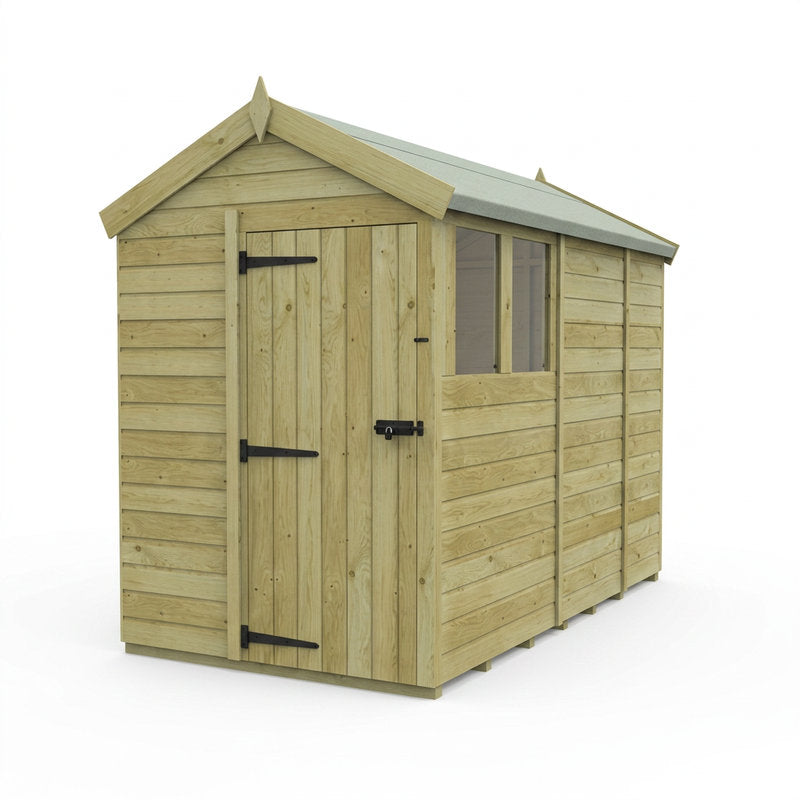 Holt 5' x 9' Pressure Treated Shiplap Modular Apex Shed | Sheds.co.uk