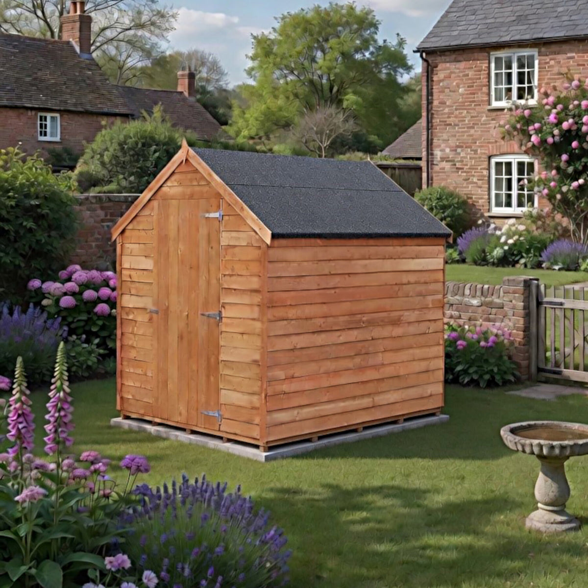 Loxley 5' x 7' Overlap Apex Shed | Sheds.co.uk