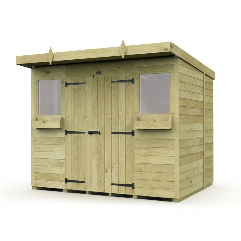 Holt 8' x 6' Handsworth Pressure Treated Summer Shed | Sheds.co.uk
