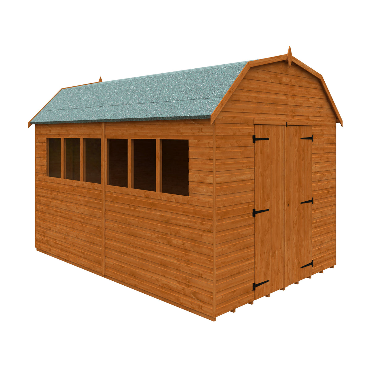 Redlands 8' x 12' Shiplap Mini Barn | Sheds.co.uk