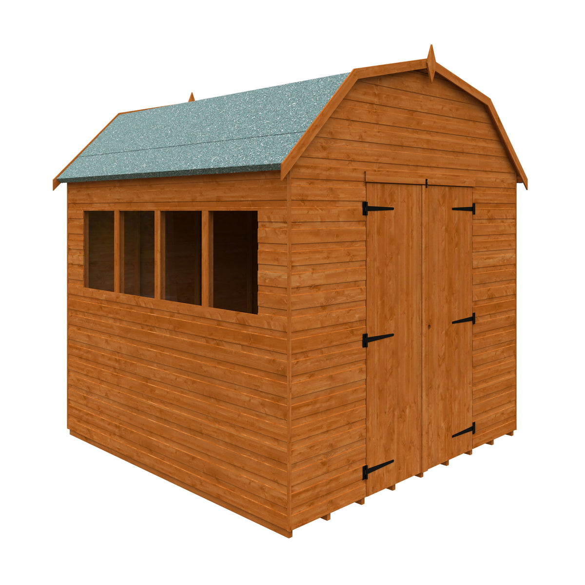 Redlands 8' x 8' Shiplap Mini Barn | Sheds.co.uk