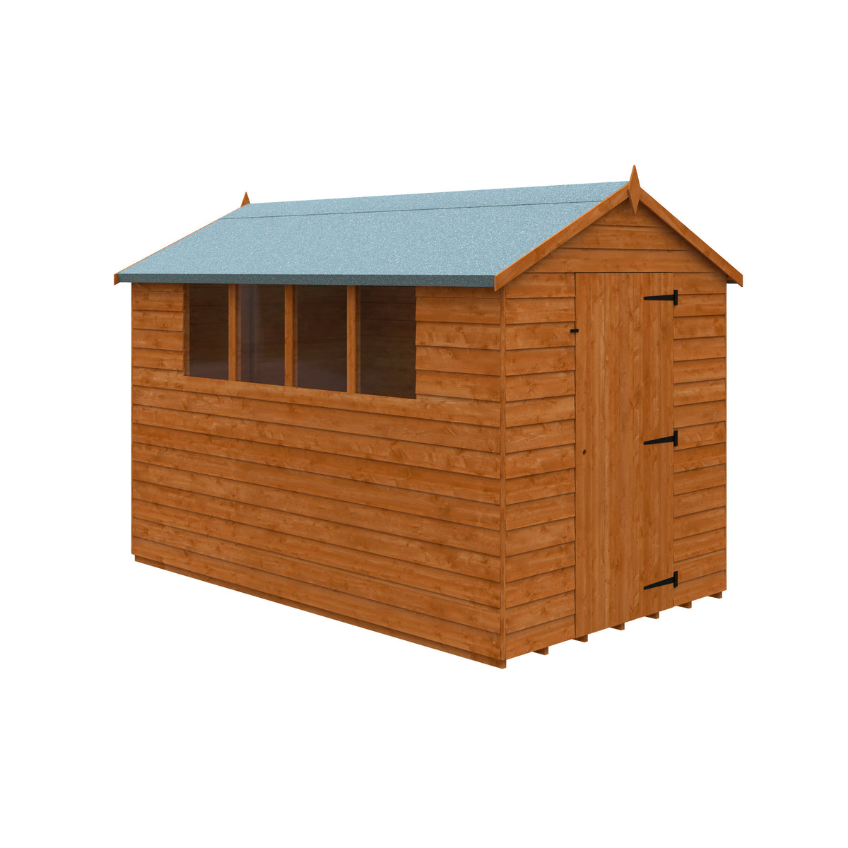 Redlands 6' x 10' Overlap Apex Shed | Sheds.co.uk