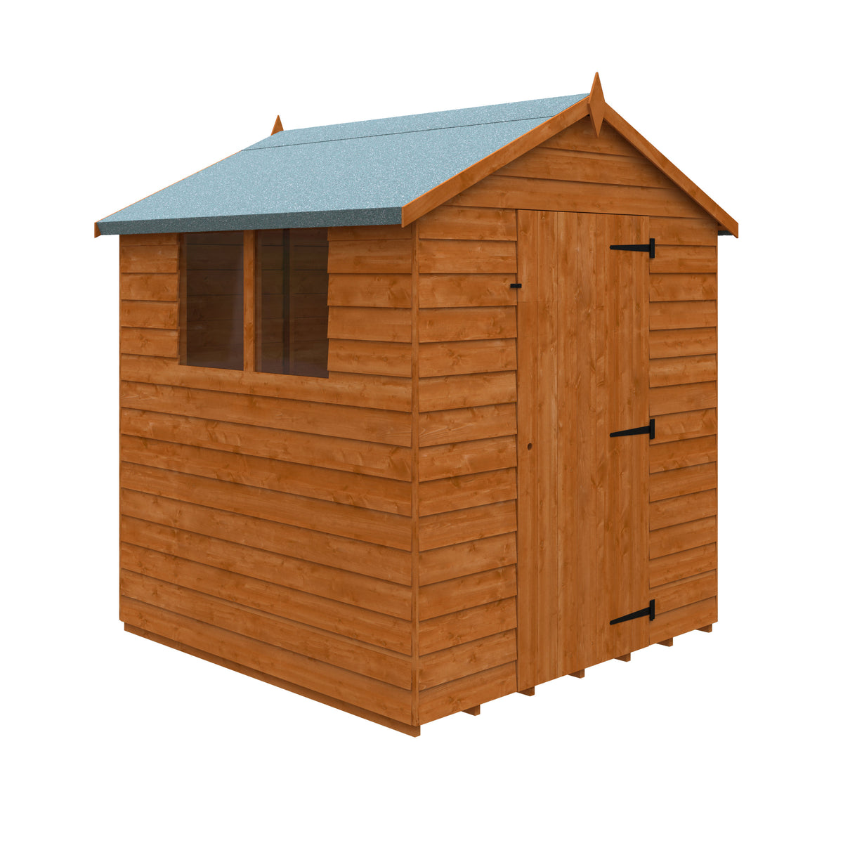 Redlands 6' x 6' Overlap Apex Shed | Sheds.co.uk