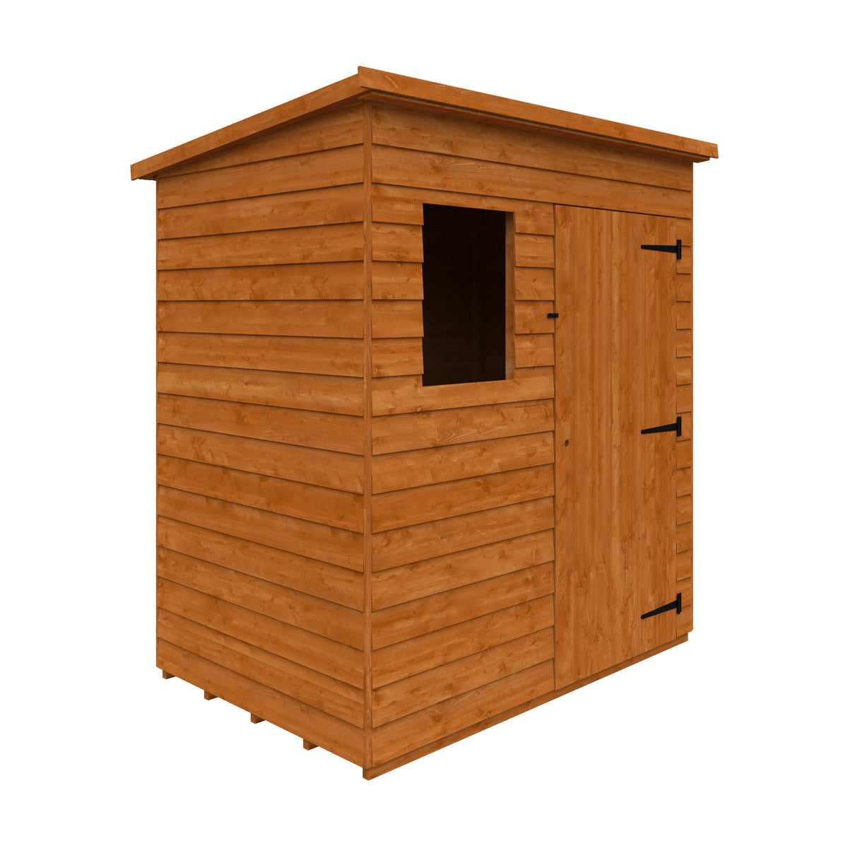 Redlands 4' x 6' Overlap Pent Shed | Sheds.co.uk