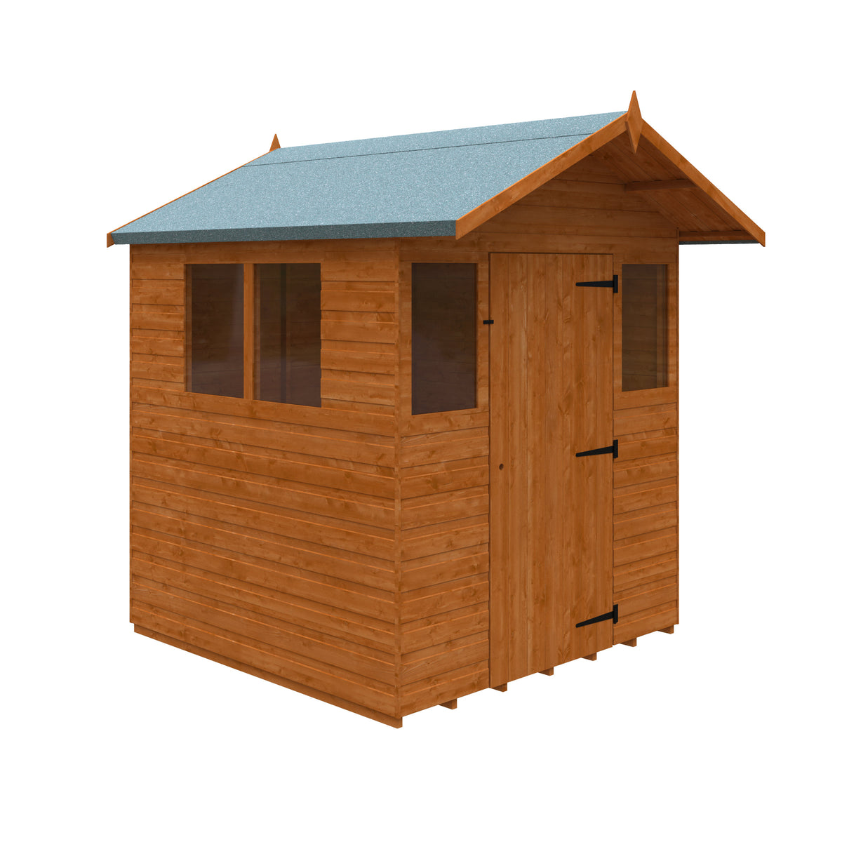 Redlands 6' x 6' Apex Summer Shed | Sheds.co.uk