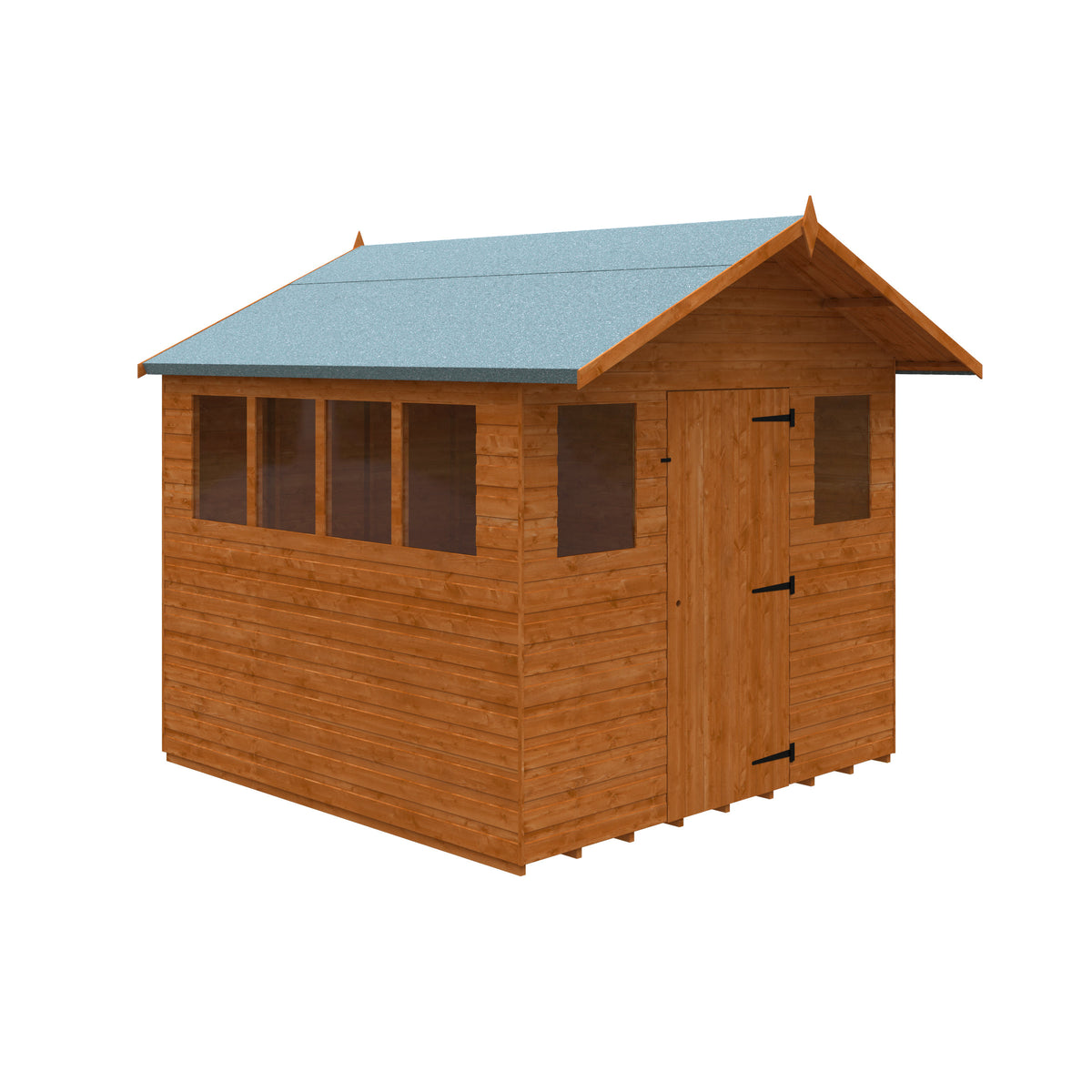 Redlands 8' x 8' Apex Summer Shed | Sheds.co.uk