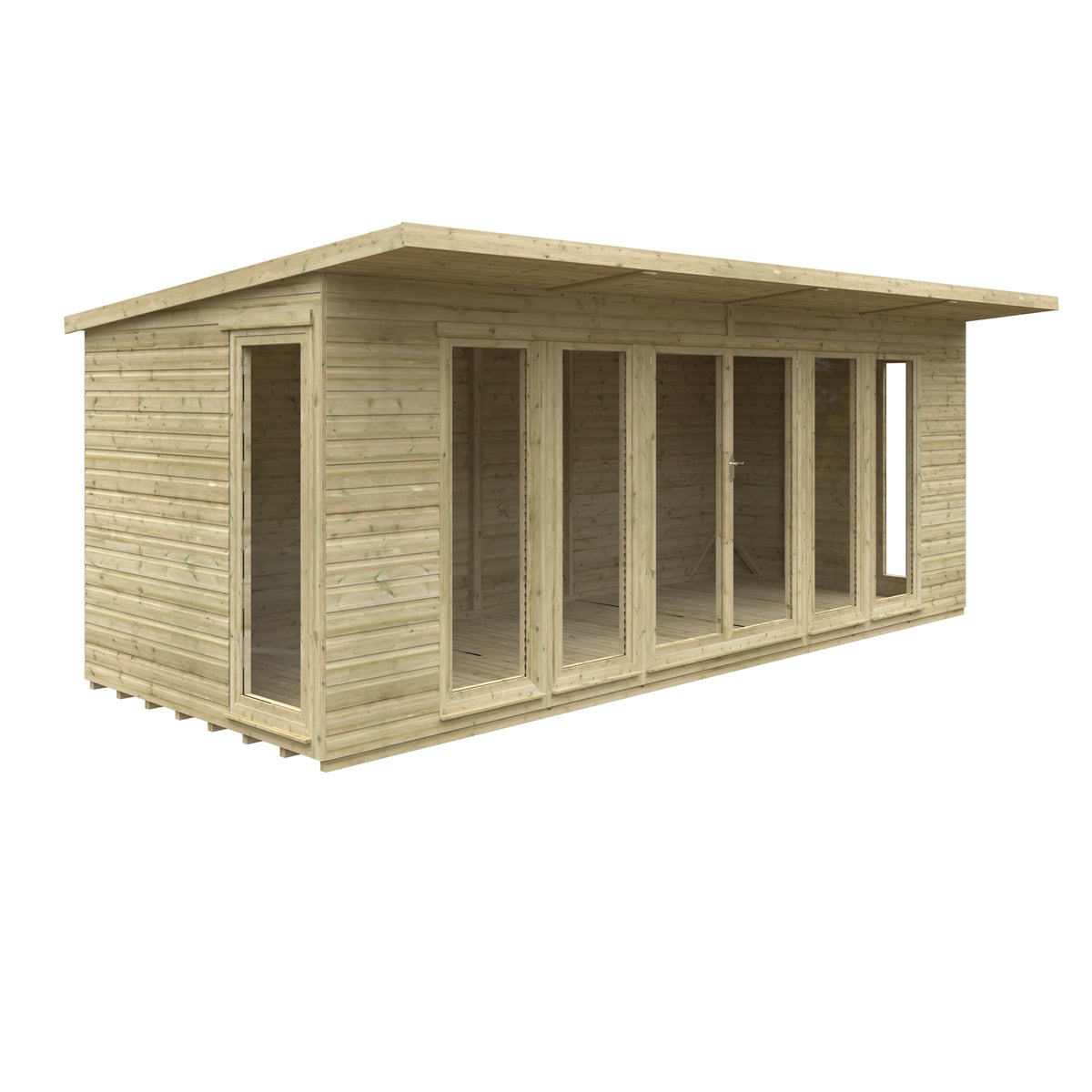 Redlands 20' x 8' Studio Summer House | Sheds.co.uk