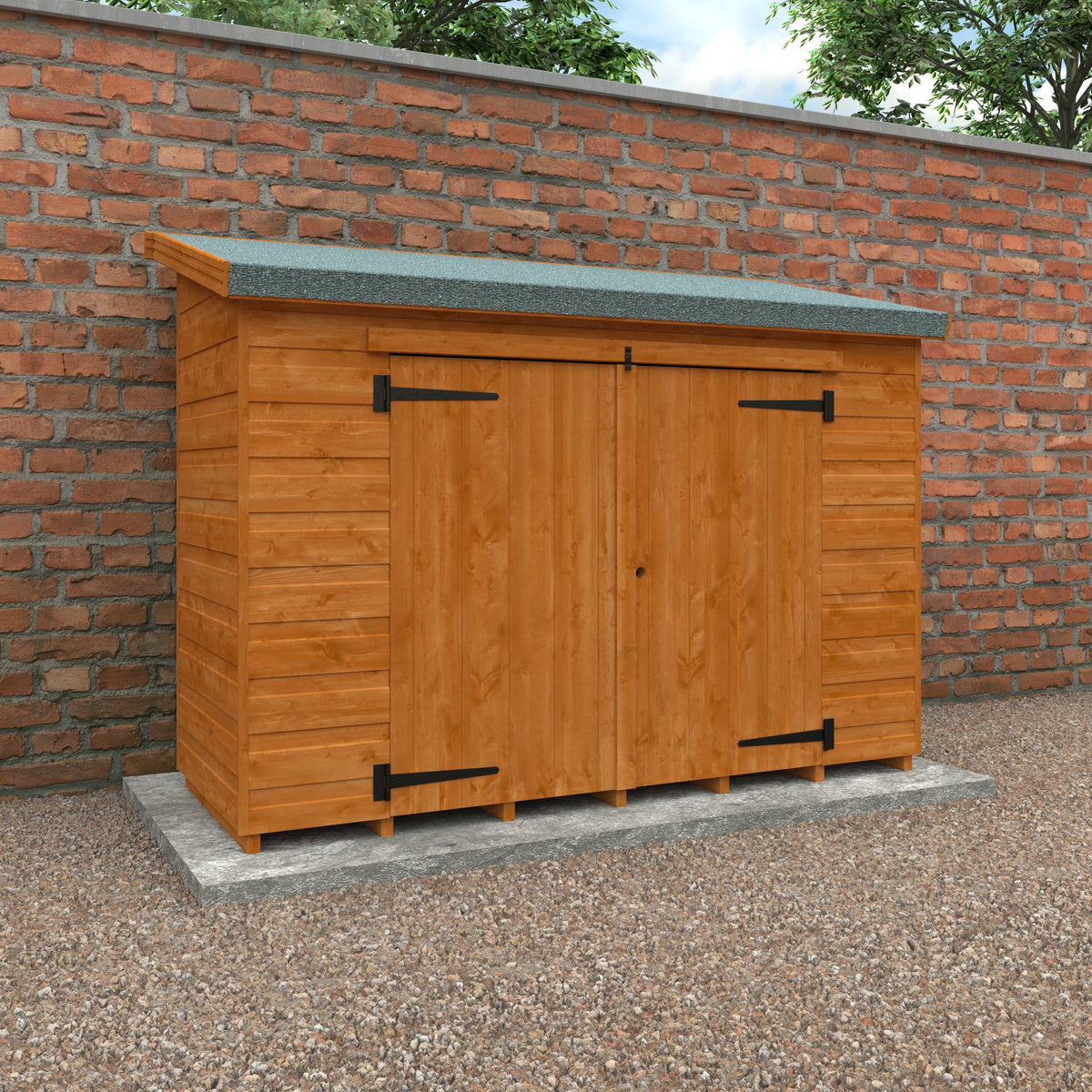 Redlands 6' x 2' Shiplap Storebox | Sheds.co.uk