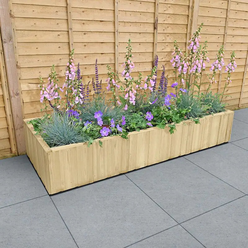 Hartwood Low Level Lapline Planter- Large | Sheds.co.uk