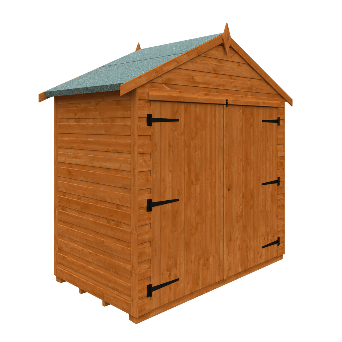 Redlands 3' x 6' Shiplap Modular Apex Bike Shed | Sheds.co.uk
