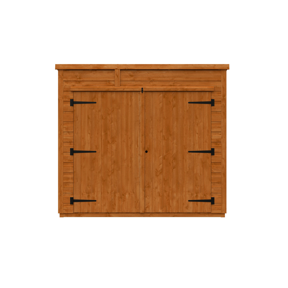 Redlands 5' x 6' Shiplap Modular Pent Bike Shed | Sheds.co.uk
