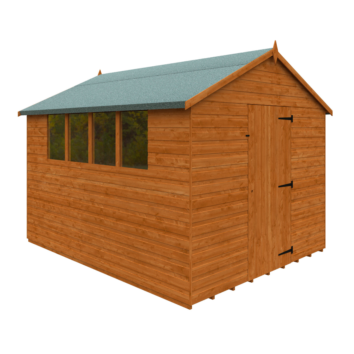 Redlands 8' x 10' Shiplap Apex Shed | Sheds.co.uk