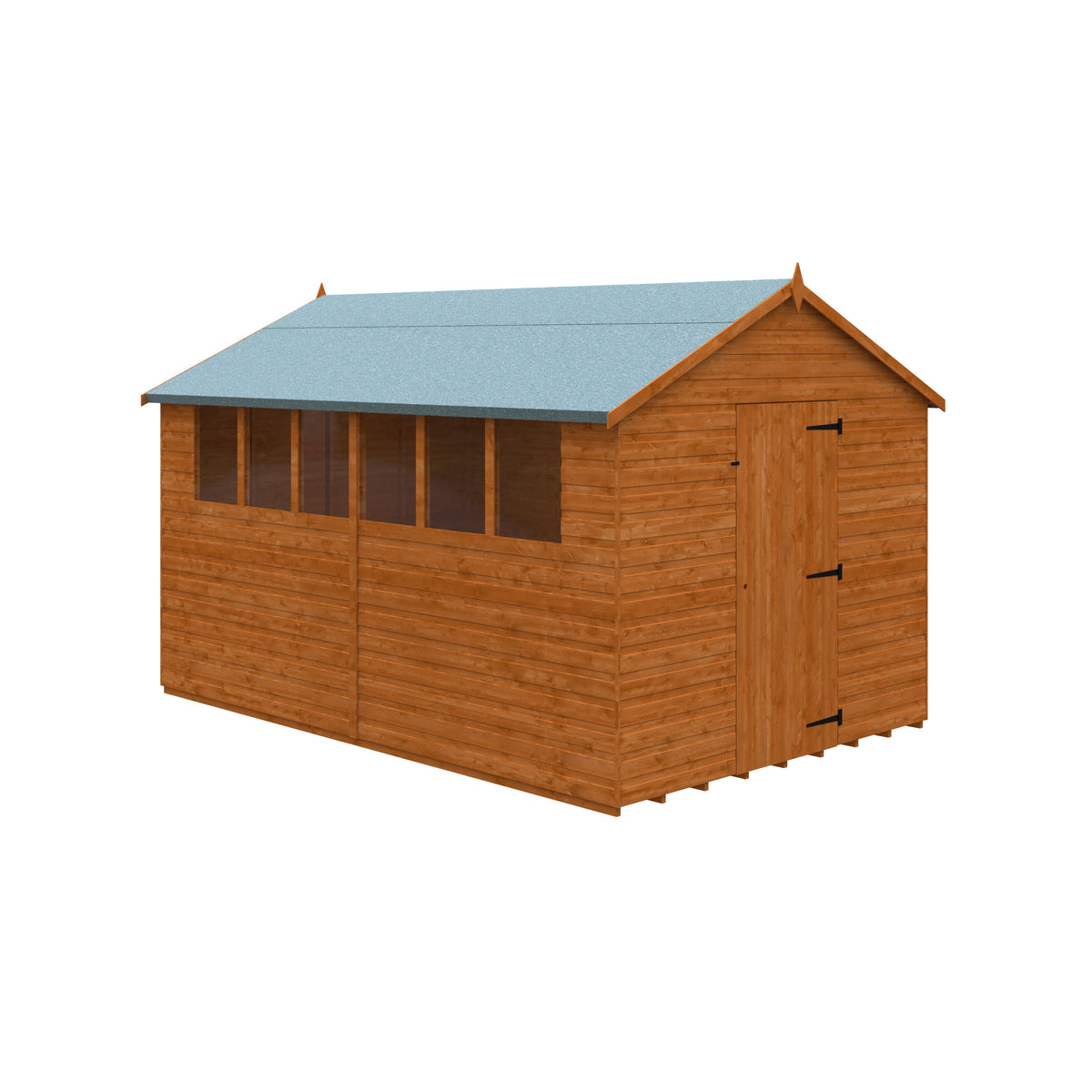Redlands 8' x 12' Shiplap Apex Shed | Sheds.co.uk