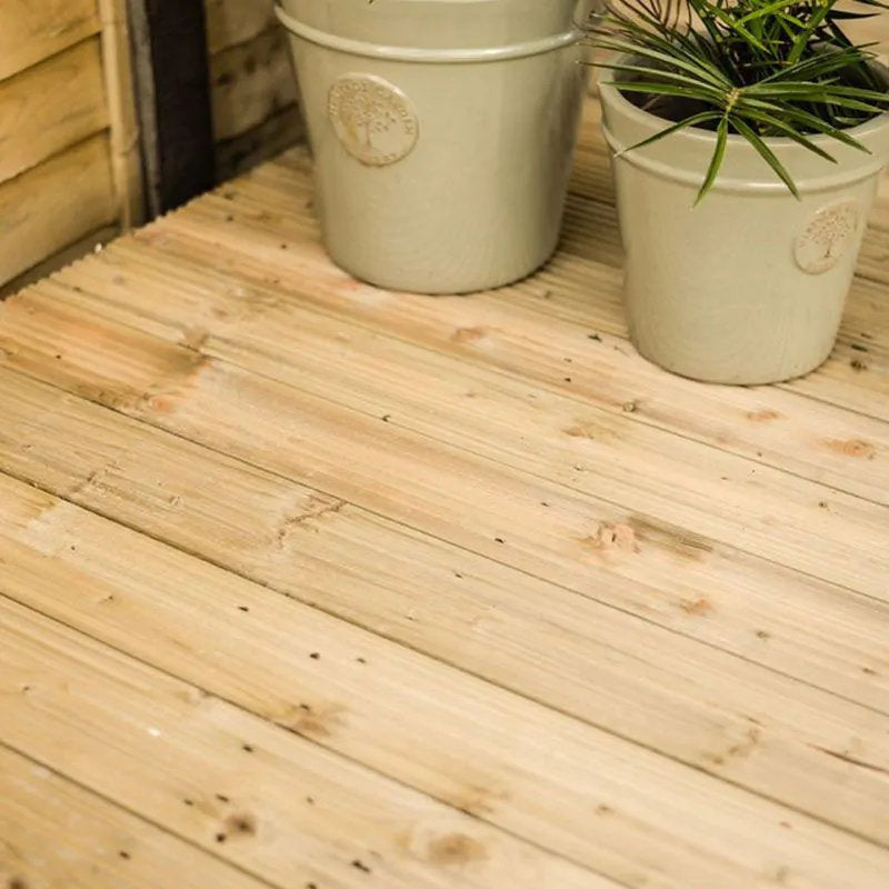 Hartwood 2.4m Patio Deck Board - Pack of 5 | Sheds.co.uk