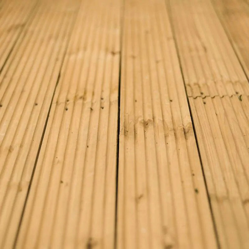 Hartwood 2.4m Patio Deck Board - Pack of 5 | Sheds.co.uk