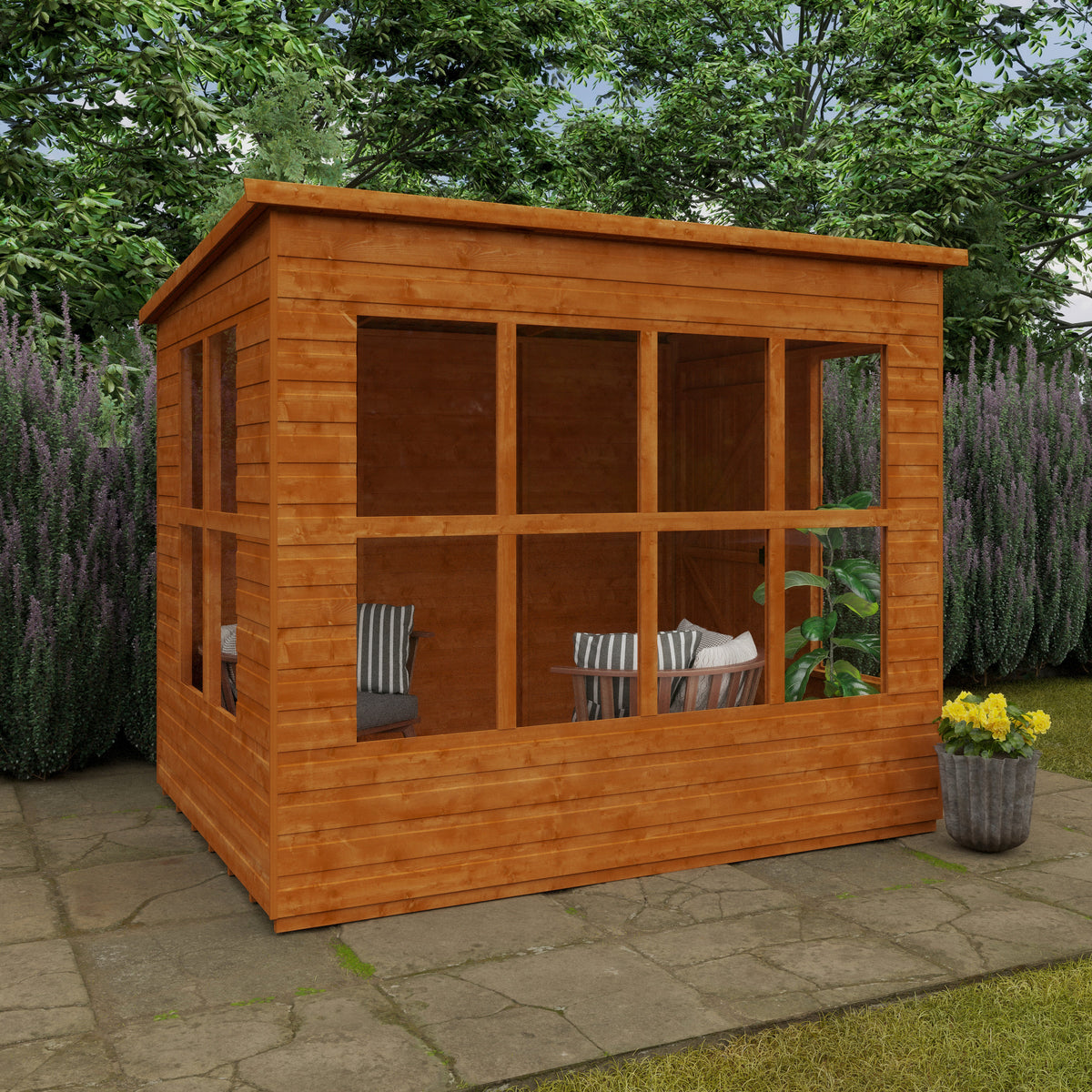Redlands 6' x 8' Home Office Summer House | Sheds.co.uk