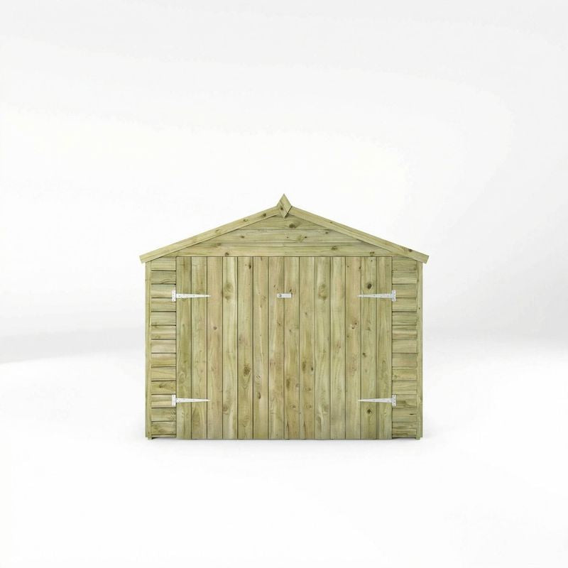 Adley 7' x 3' Overlap Apex Bike Shed | Sheds.co.uk