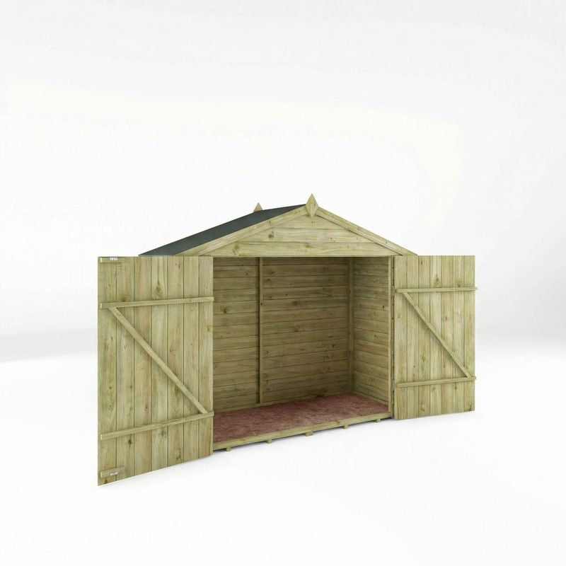 Adley 7' x 3' Overlap Apex Bike Shed | Sheds.co.uk