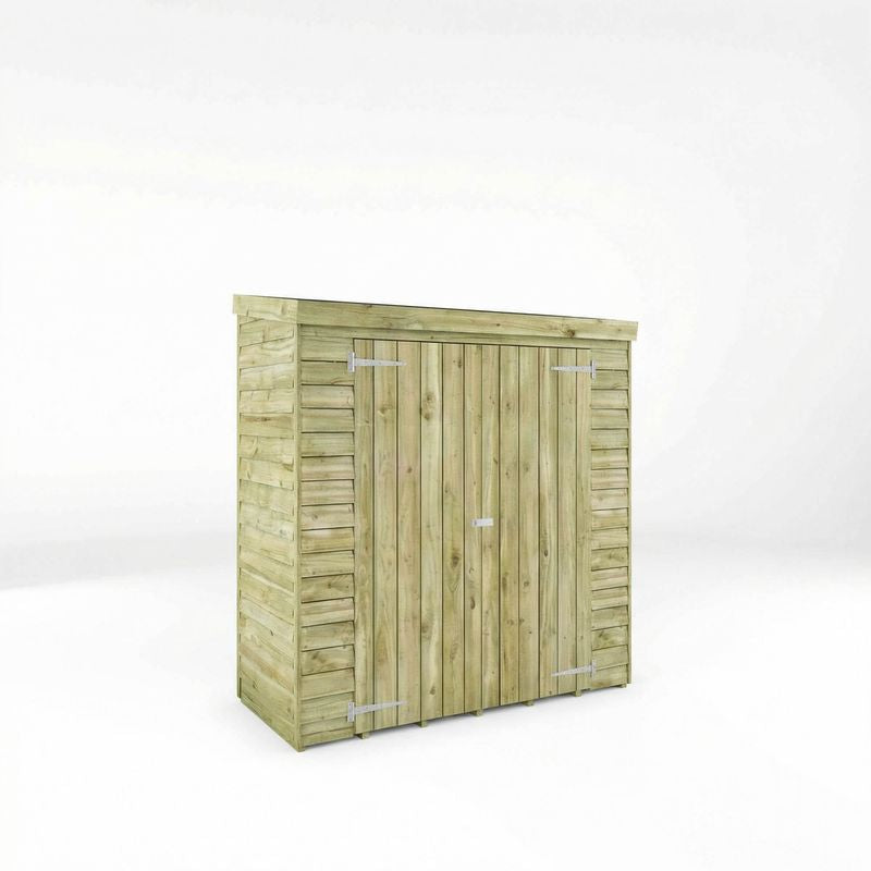 Adley 6' x 2'6" Overlap Pent Shed | Sheds.co.uk