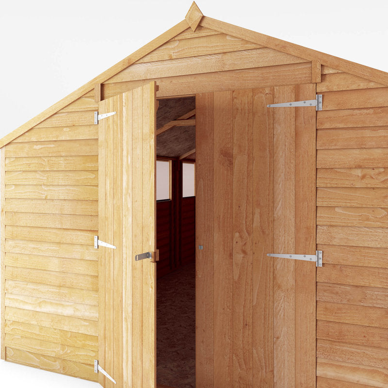 Adley 10' x 15' Double Door Overlap Apex Shed | Sheds.co.uk