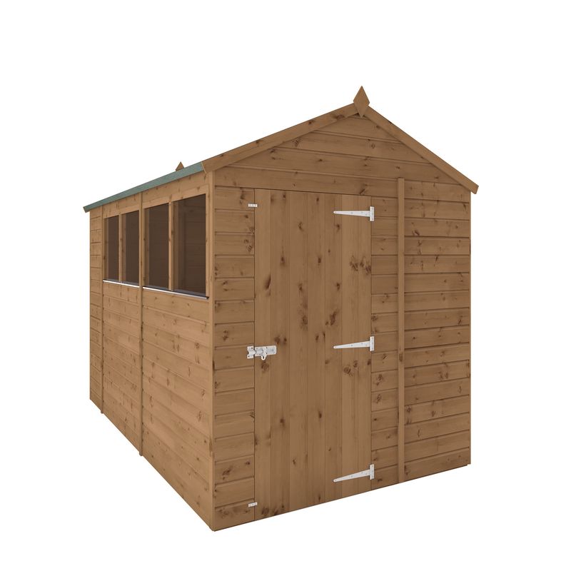 Adley 10' x 6' Premium Pressure Treated Shiplap Modular Apex Shed | Sheds.co.uk
