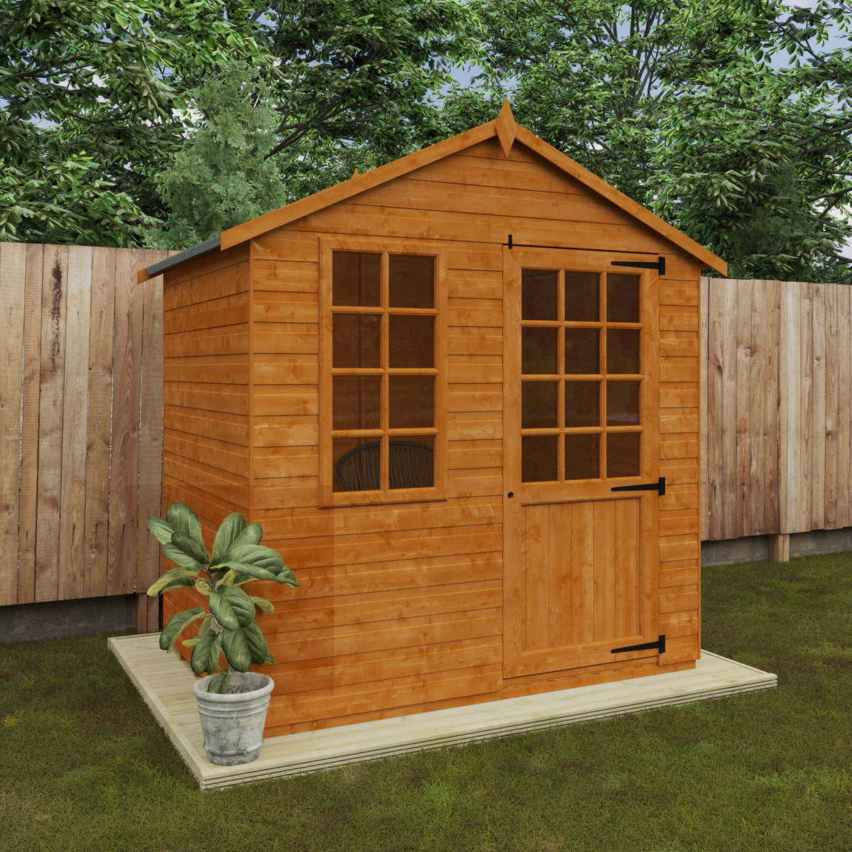 Redlands 7' x 5' Petit Summer House | Sheds.co.uk