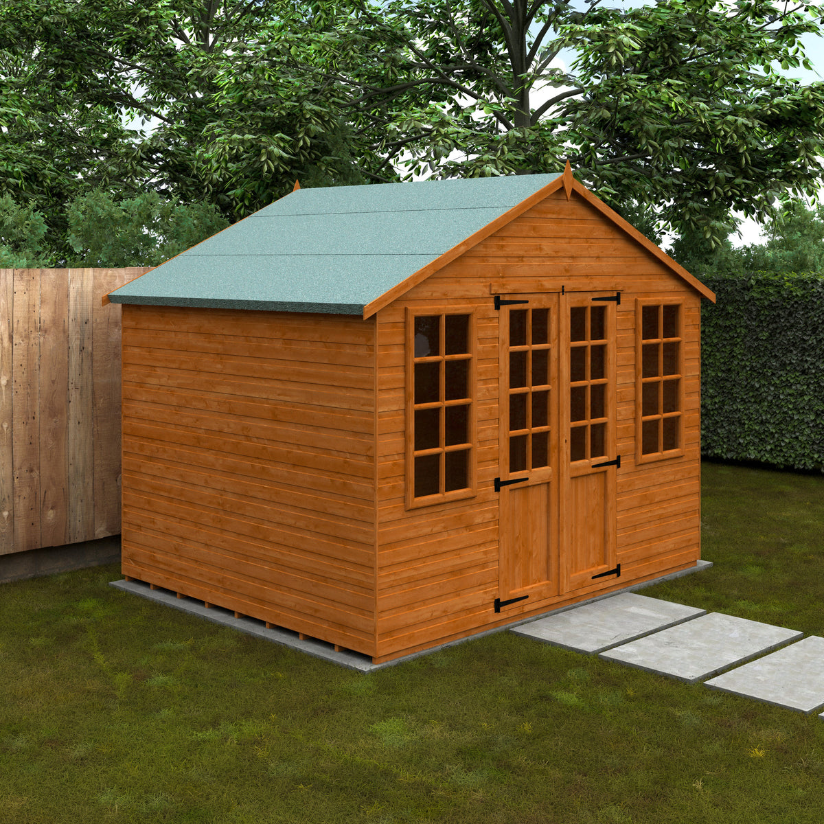 Redlands 10' x 8' Traditional Summer House | Sheds.co.uk