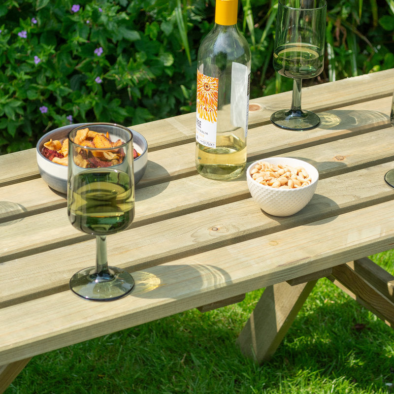 Rowlinson 4' Traditional Picnic Table | Sheds.co.uk