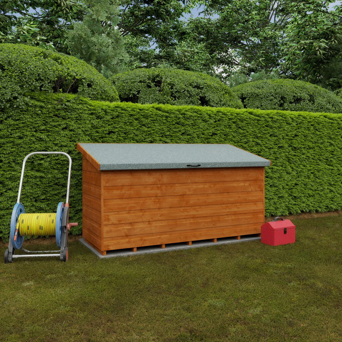 Redlands 6' x 2' Shiplap Tool Chest | Sheds.co.uk