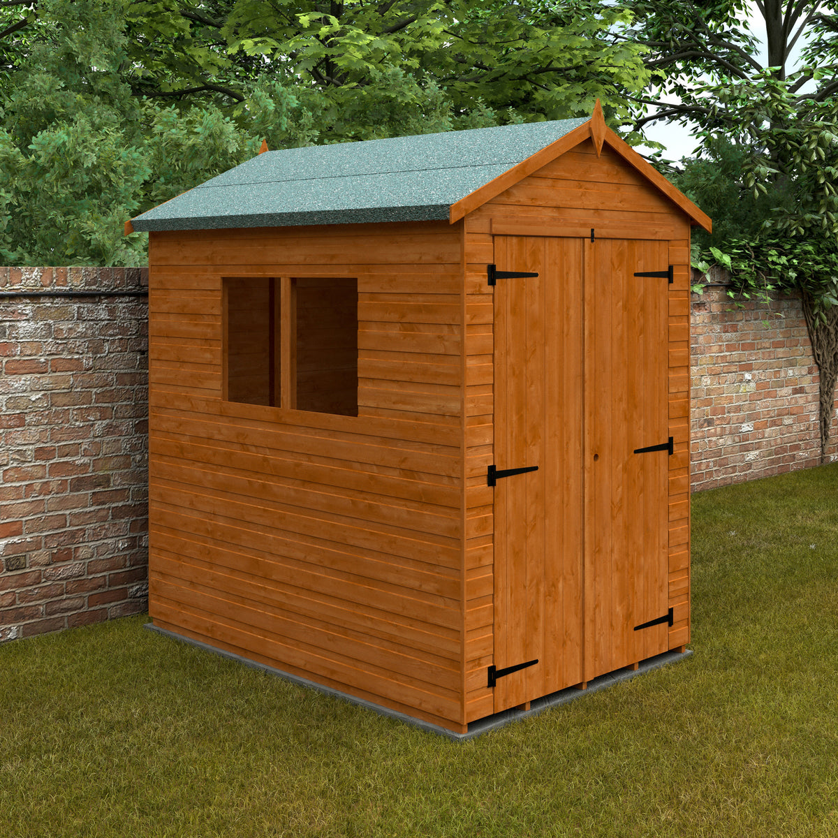 Redlands 5' x 7' Shiplap Apex Heavyweight Workshop | Sheds.co.uk