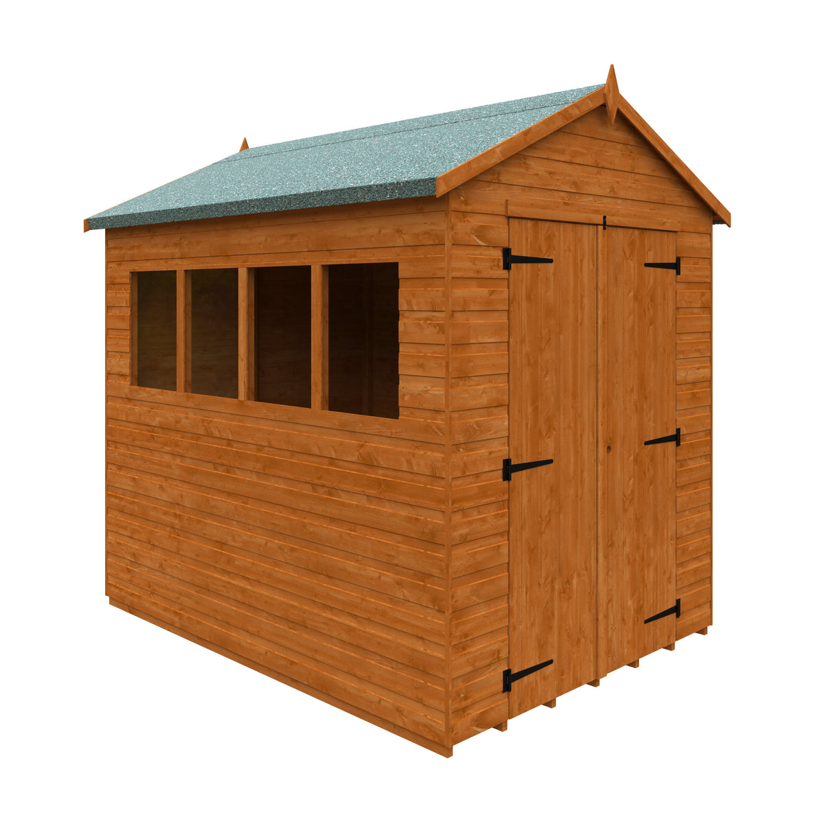 Redlands 6' x 8' Shiplap Apex Heavyweight Workshop | Sheds.co.uk