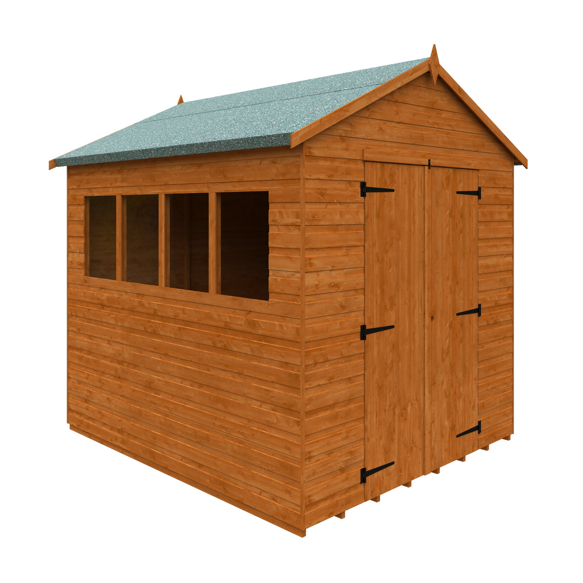Redlands 7' x 8' Shiplap Apex Heavyweight Workshop | Sheds.co.uk