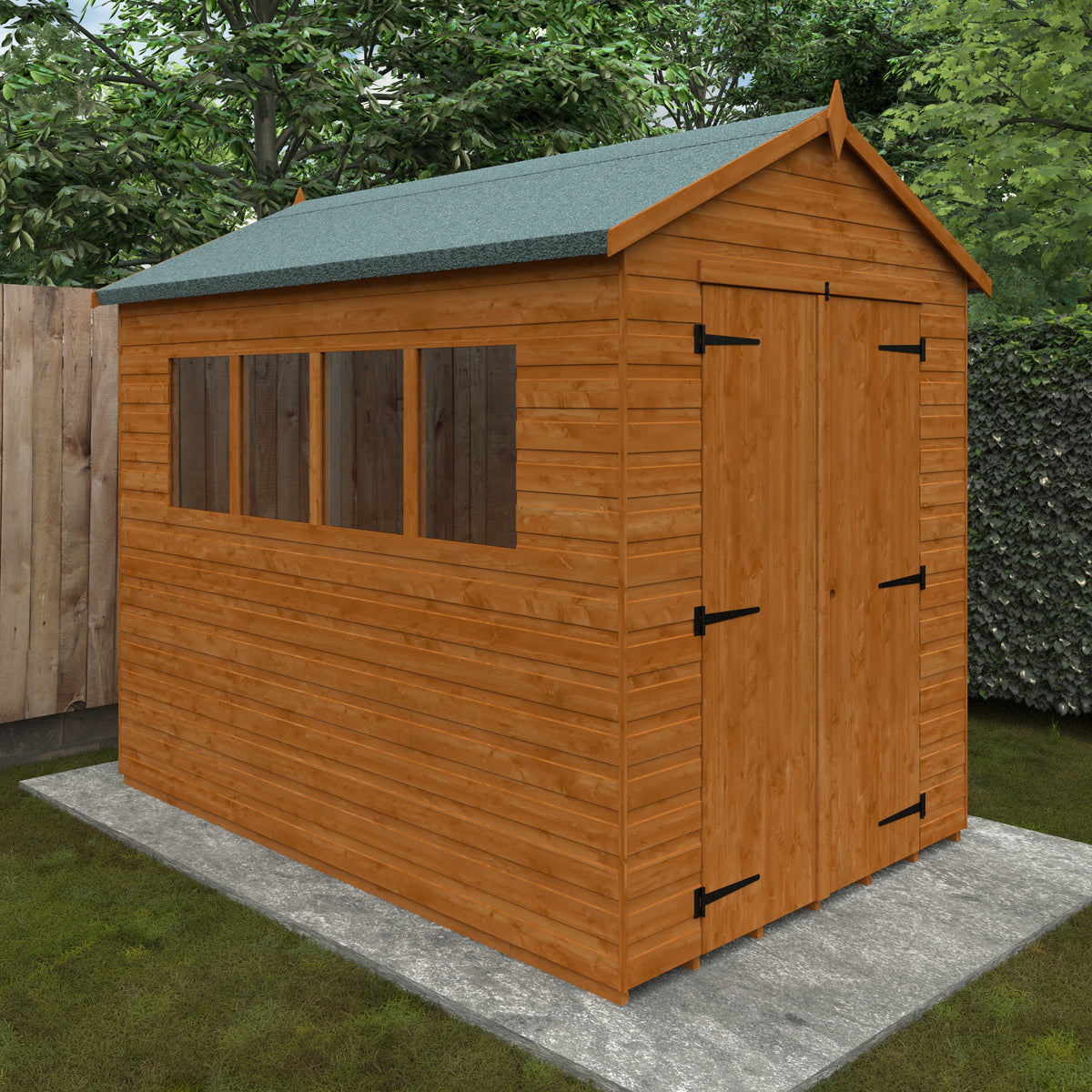 Redlands 6' x 9' Shiplap Apex Heavyweight Workshop | Sheds.co.uk