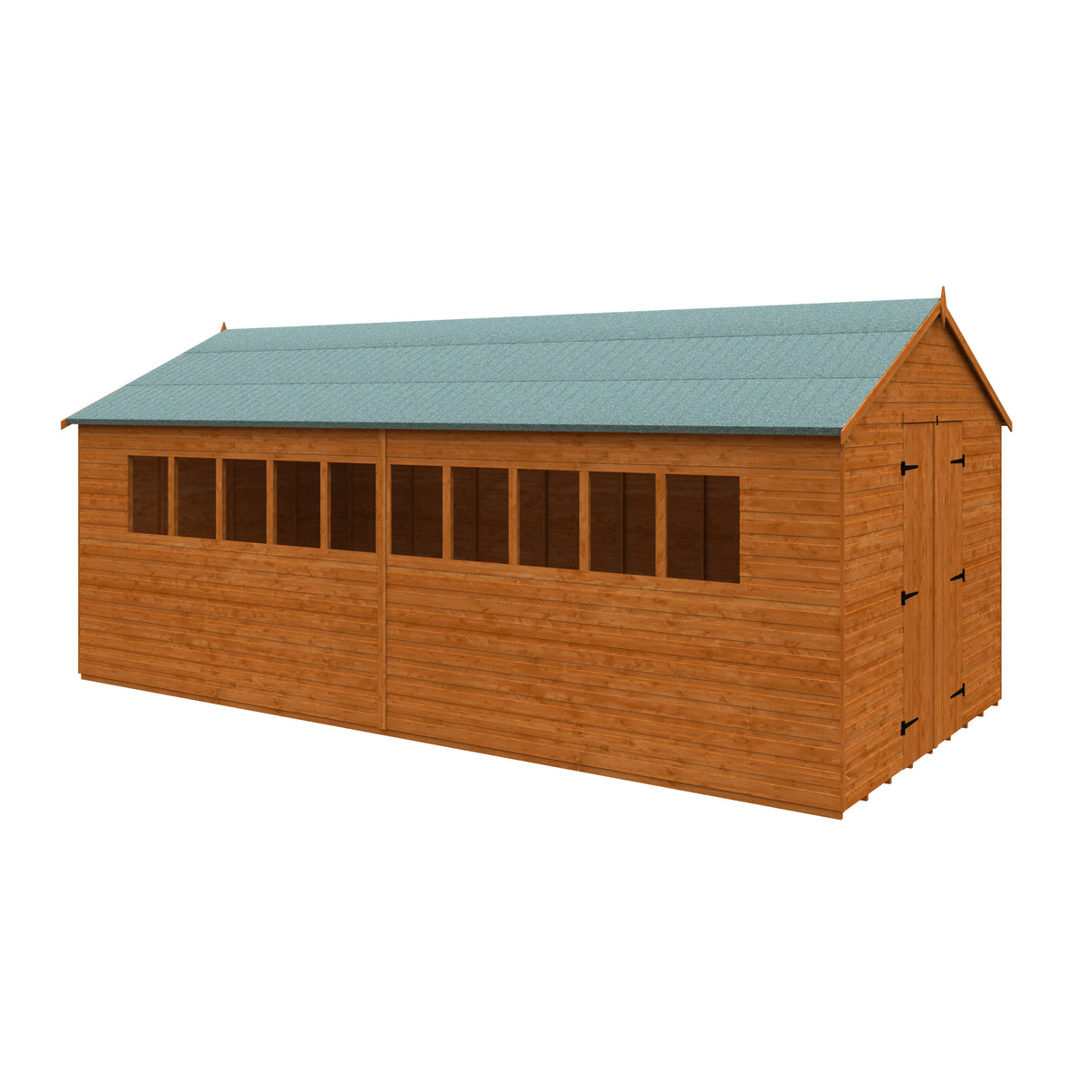 Redlands 10' x 20' Shiplap Apex Heavyweight Workshop | Sheds.co.uk