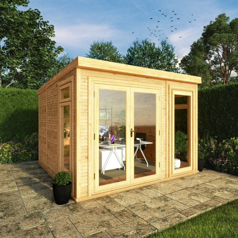 Adley 3m x 3m Insulated Garden Room - DIY Kit | Sheds.co.uk