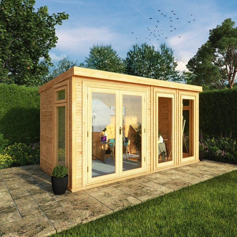 Adley 4m x 2m Insulated Garden Room - DIY Kit | Sheds.co.uk