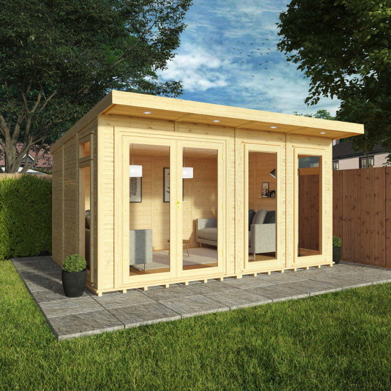 Adley 4m x 3m Insulated Garden Room | Sheds.co.uk