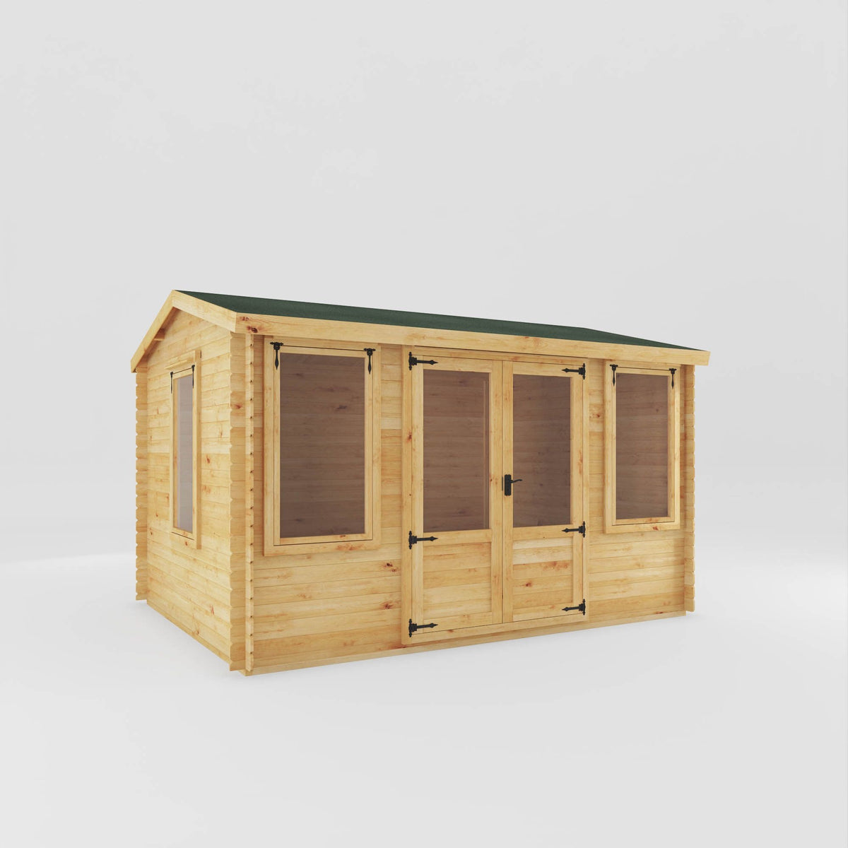 Adley 4m x 3m Westmorland Log Cabin - 19mm | Sheds.co.uk