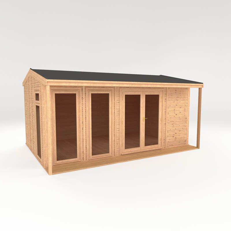 Adley 5m x 3m Luddington Insulated Garden Room | Sheds.co.uk