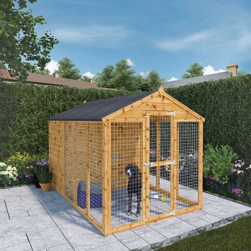 Adley 6' x 10' Superior Dog Kennel & Run | Sheds.co.uk