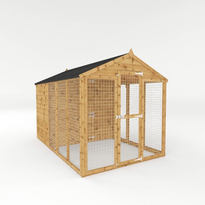 Adley 6' x 10' Superior Dog Kennel & Run | Sheds.co.uk