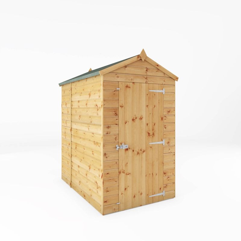 Adley 6' x 4' Premium Shiplap Modular Apex Shed | Sheds.co.uk