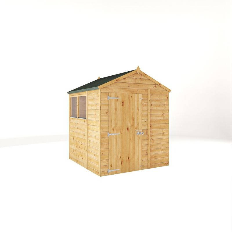 Adley 6' x 6' Lumberjack Premium Shiplap Modular Apex Shed | Sheds.co.uk