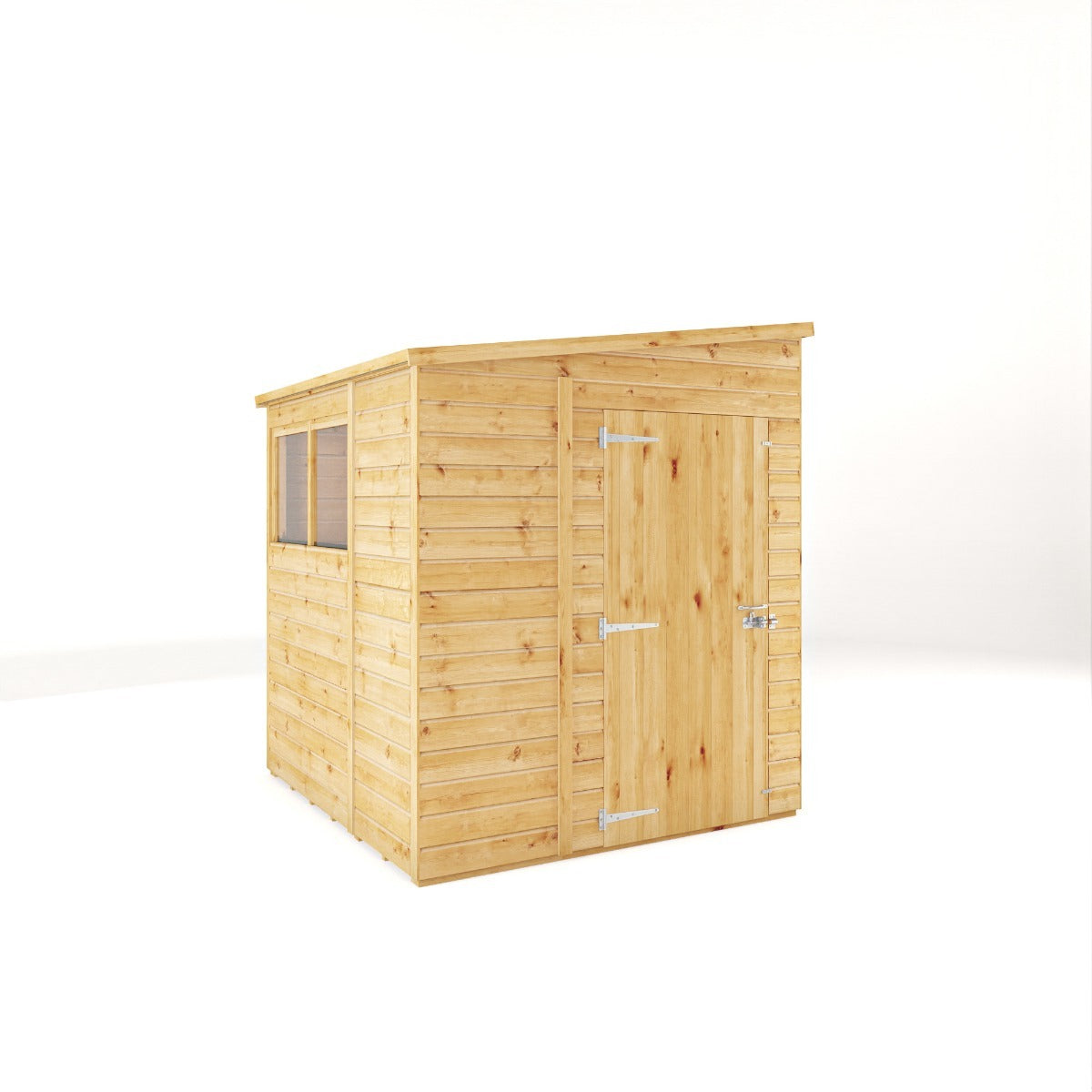 Adley 6' x 6' Lumberjack Premium Shiplap Modular Pent Shed | Sheds.co.uk