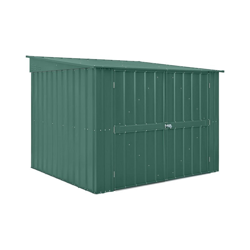 Adley 6' x 6' Metal Bike Locker - Green | Sheds.co.uk