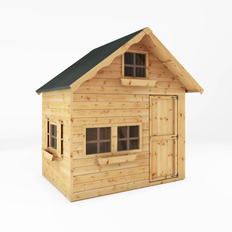 Adley 7' x 5' Jellytot Two Storey Cottage Playhouse | Sheds.co.uk